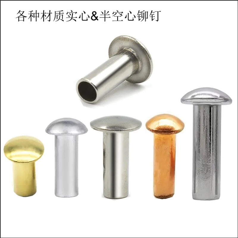 A kis óriás: félcsöves szegecsek